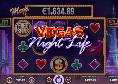 vegas night life slot game netent