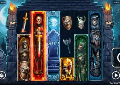 warrior grave yard slot game